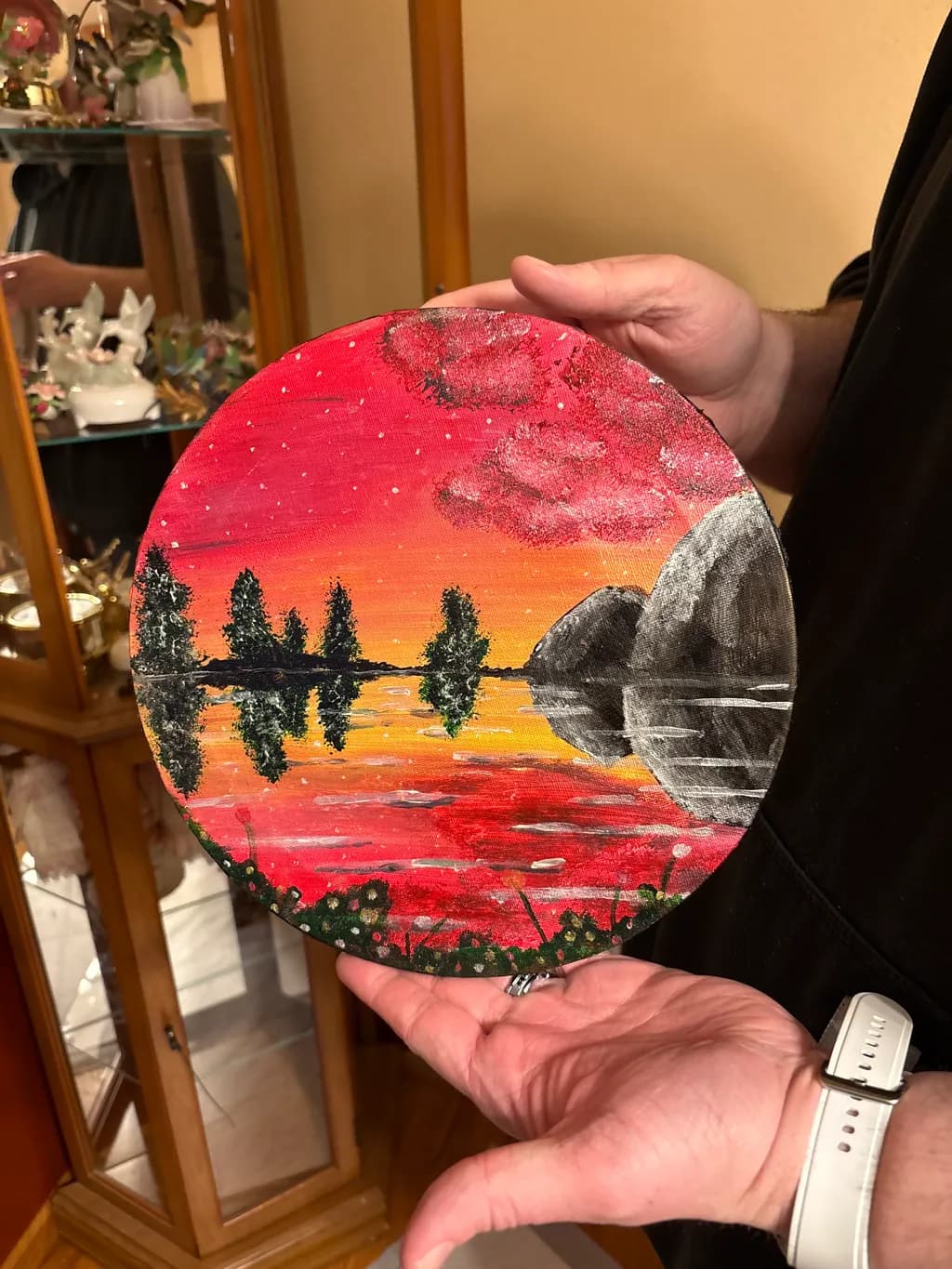 Crimson Lake Reflection