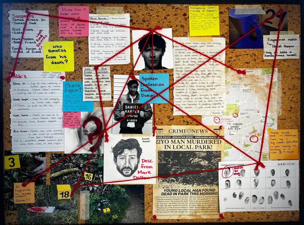Murder Caseboard