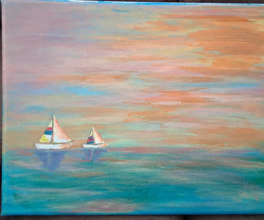 Sails at Dusk