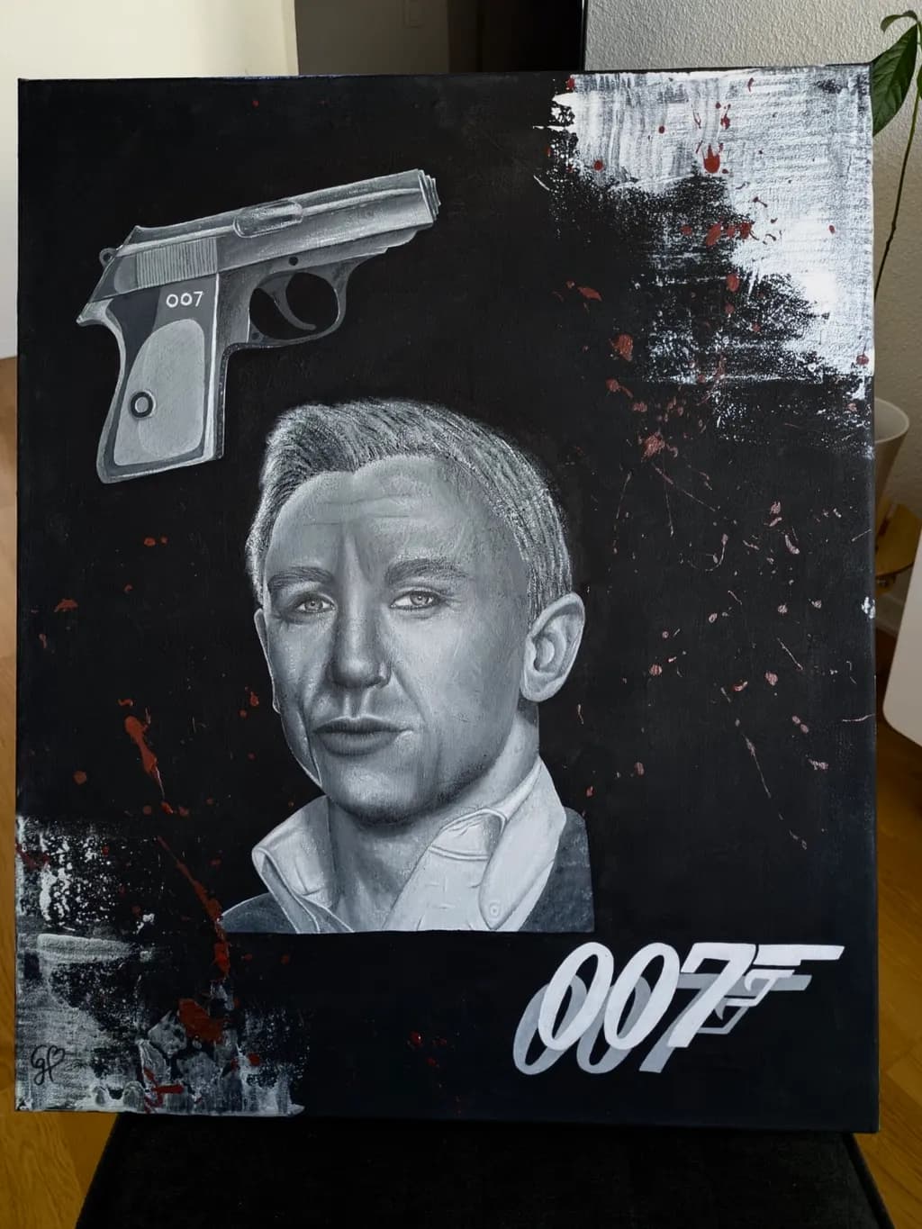 Agent 007 Portrait