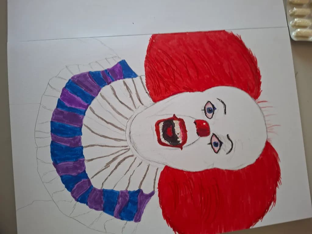 Red Haired Clown