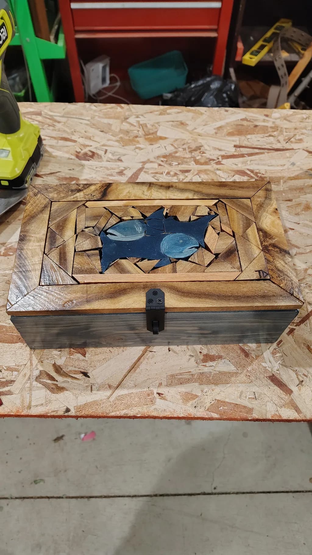 Twin Fish Puzzle Box