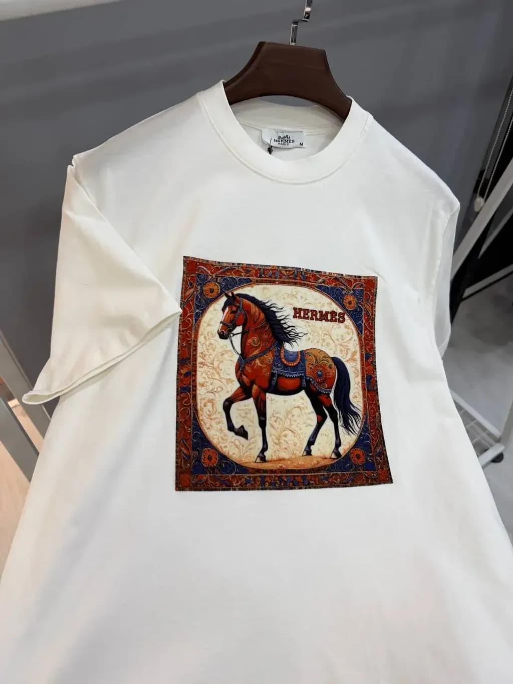 Embroidered Stallion Tee