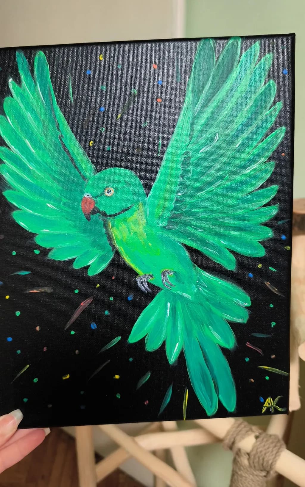 Celestial Parrot Flight