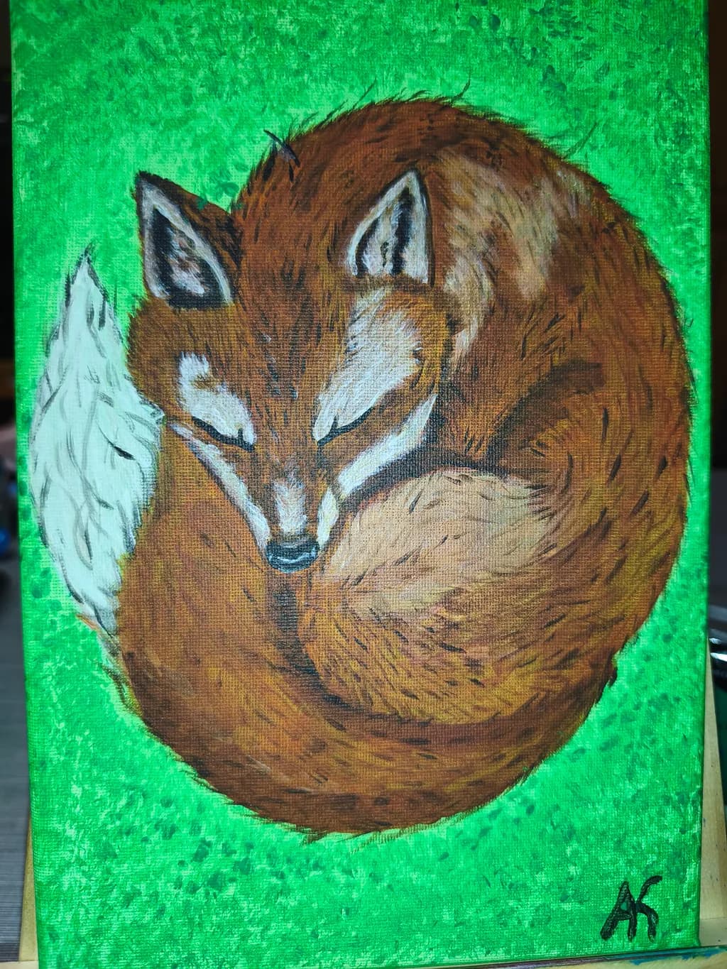 Curled Fox