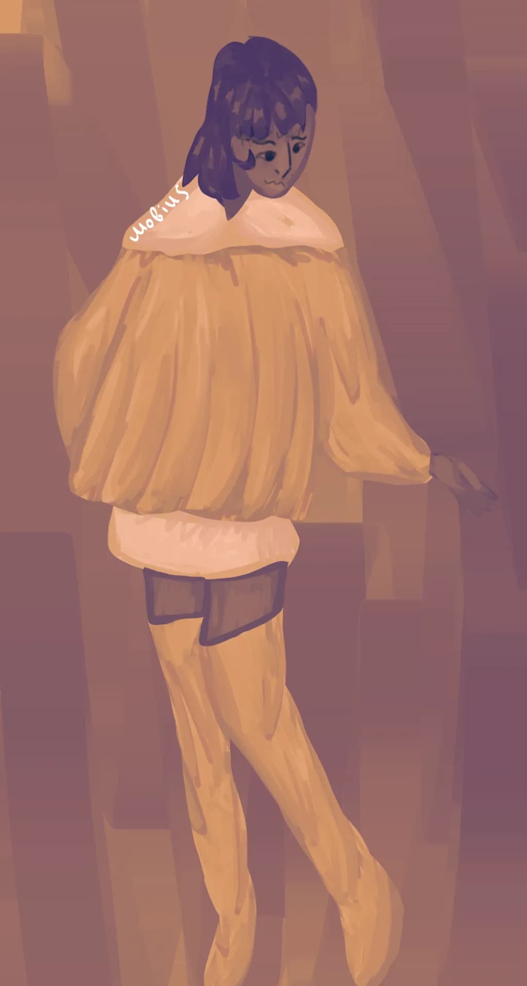 Amber Silhouette