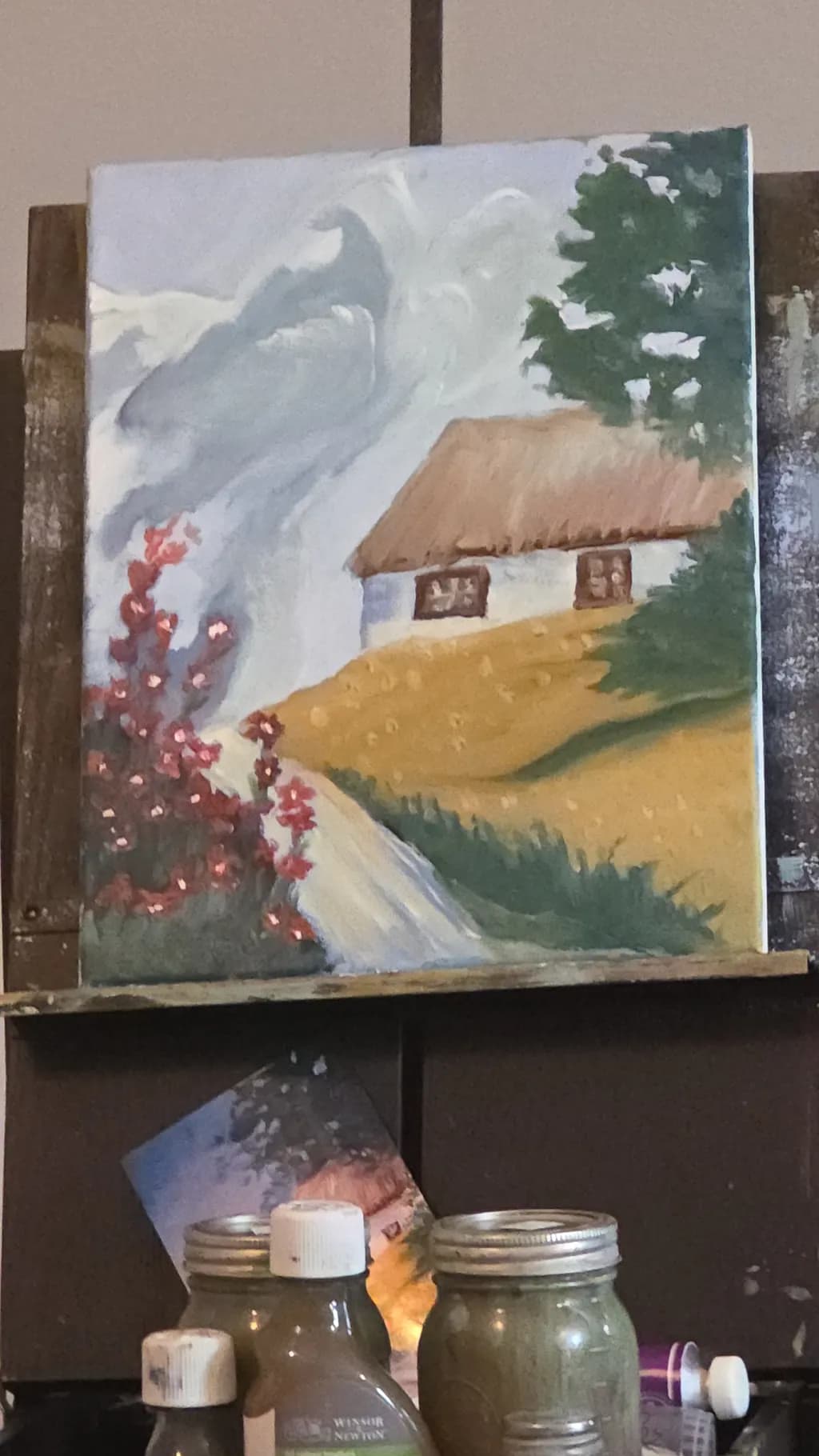 Thatched Cottage Pathway