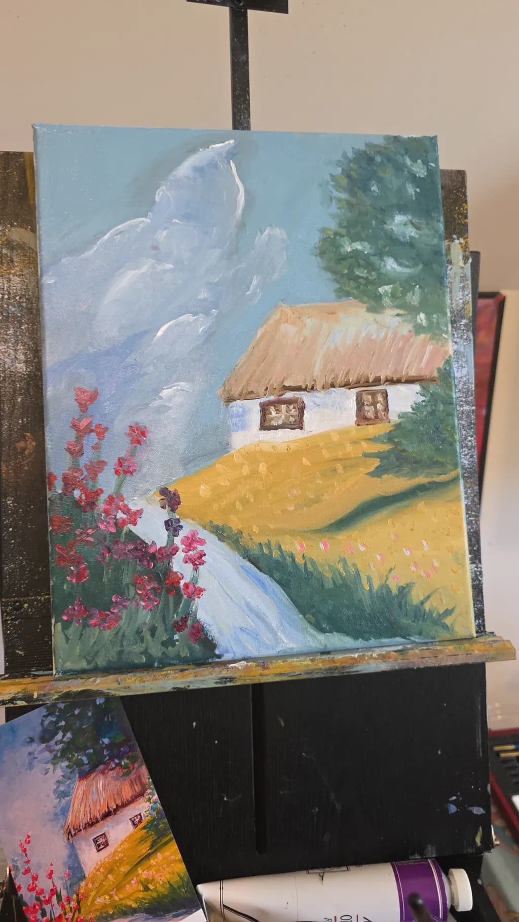 Thatched Cottage Pathway