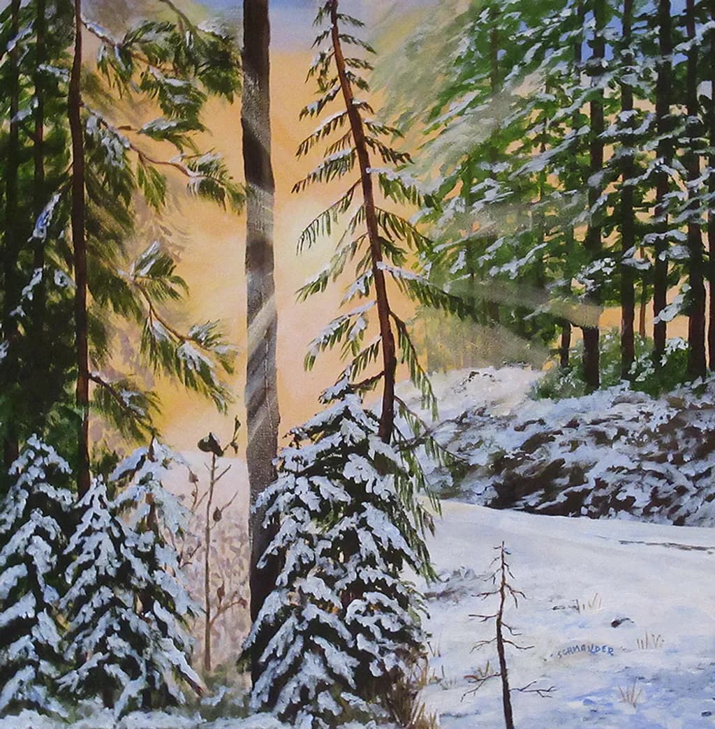 Winter’s Golden Glow