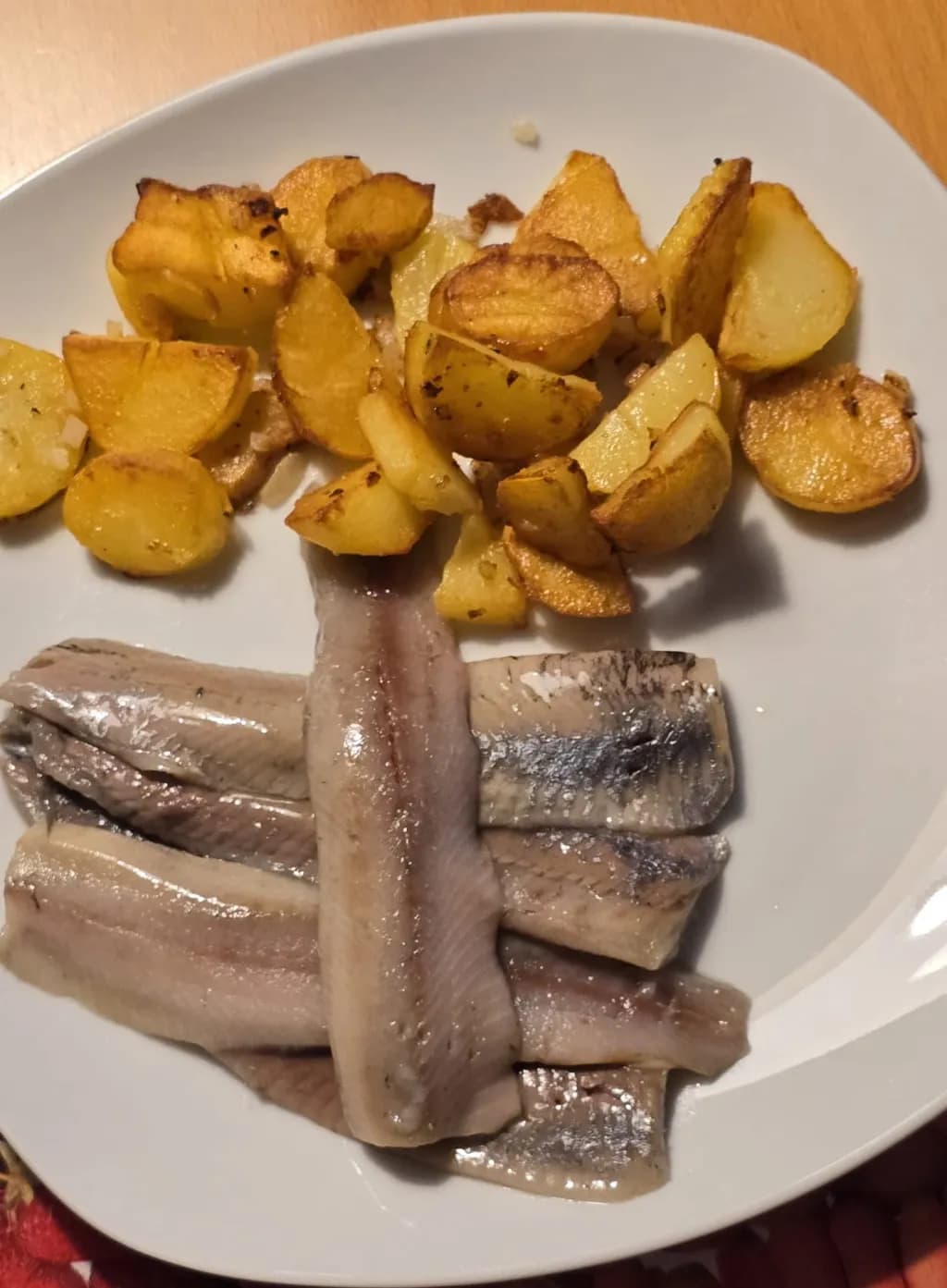 Herring and Crispy Potatoes