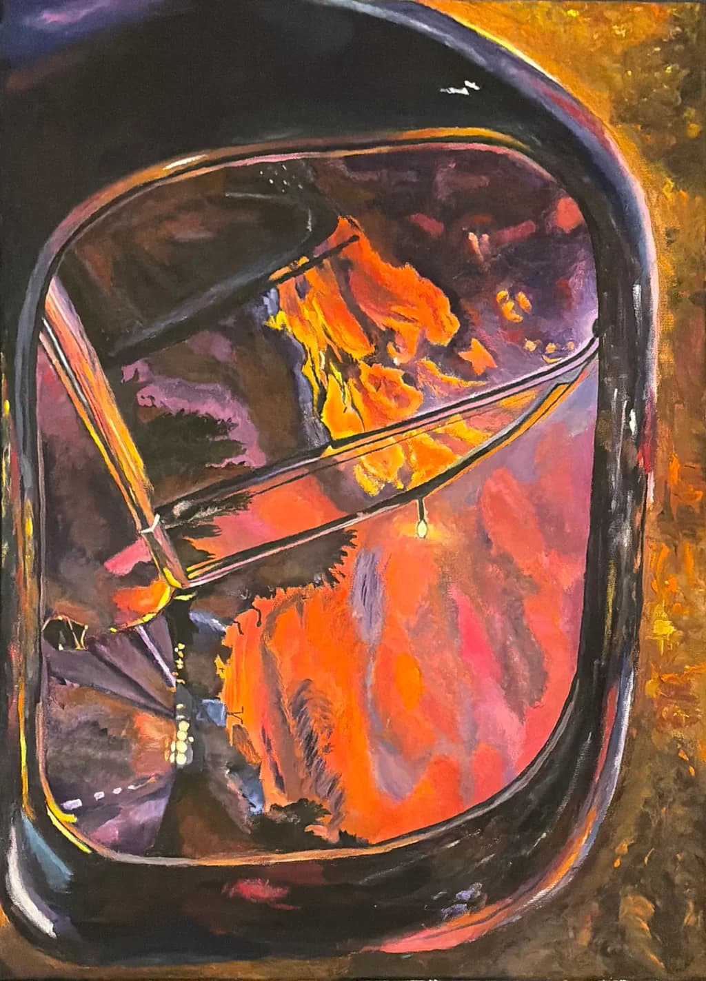 Burning Reflection