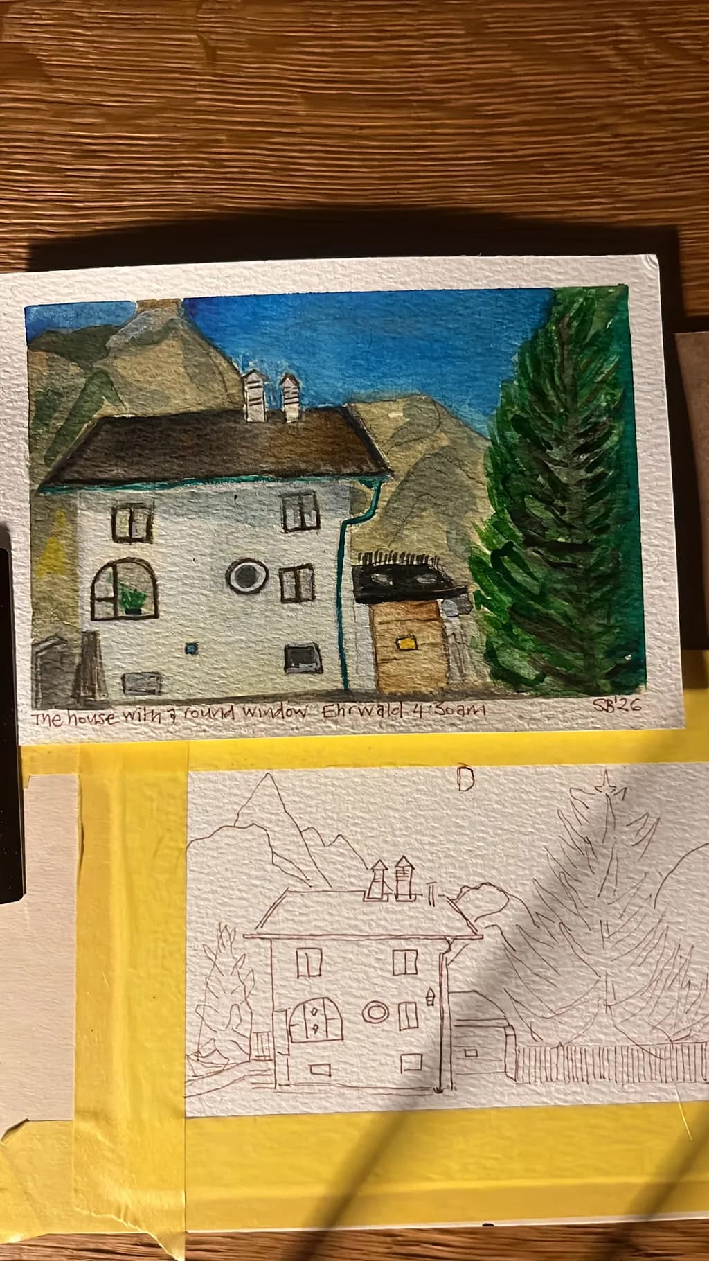 The House with a Round Window