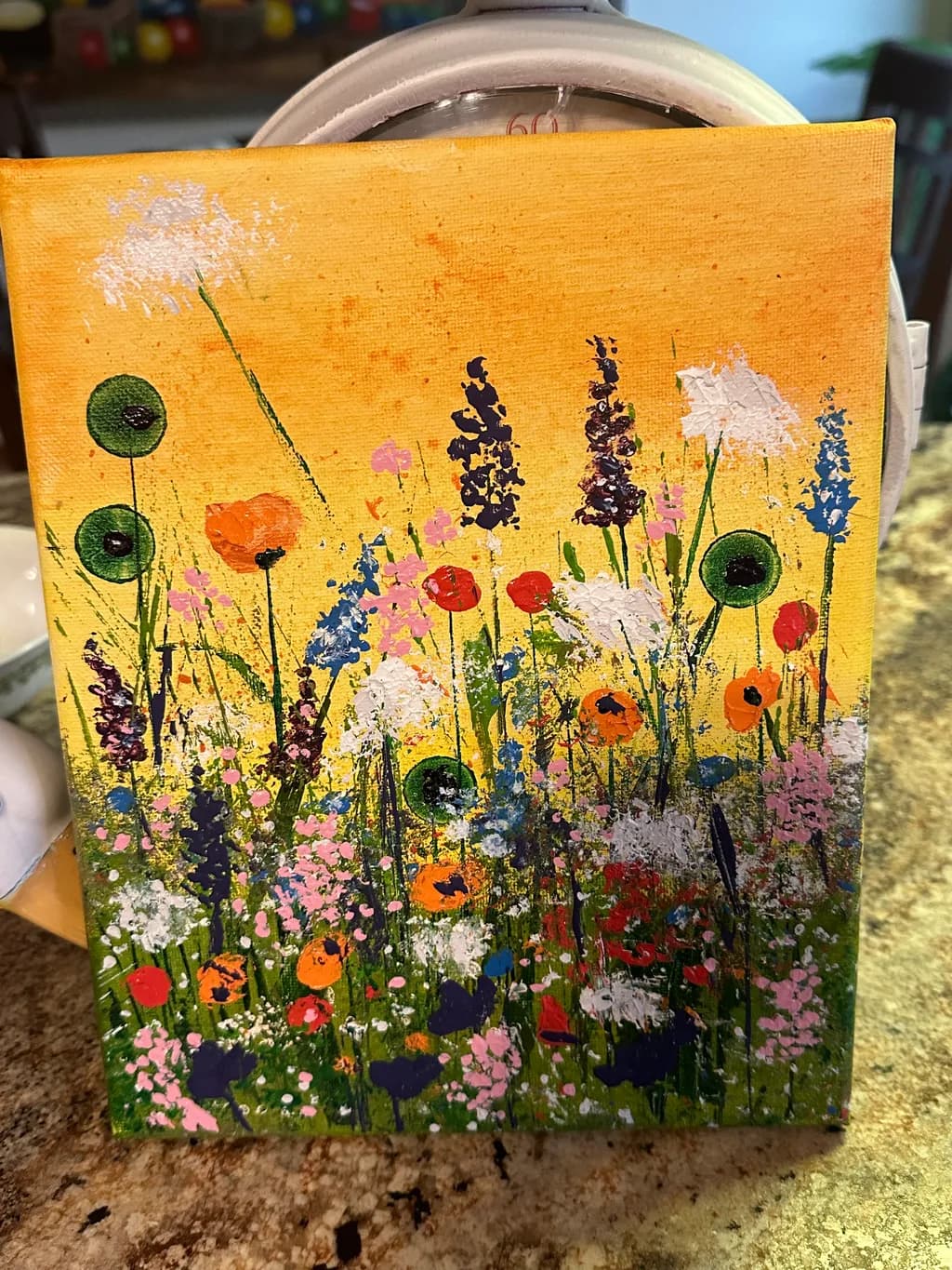 Sunlit Wildflowers