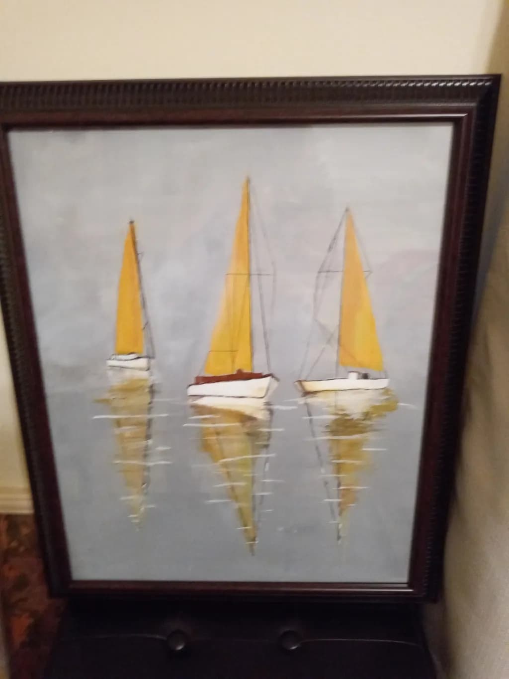 Golden Sails Reflection