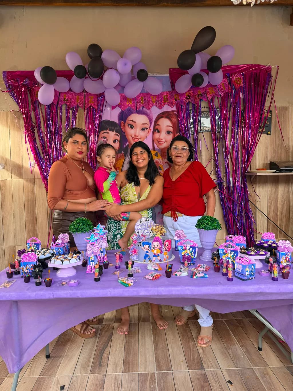 Family Celebration Scene