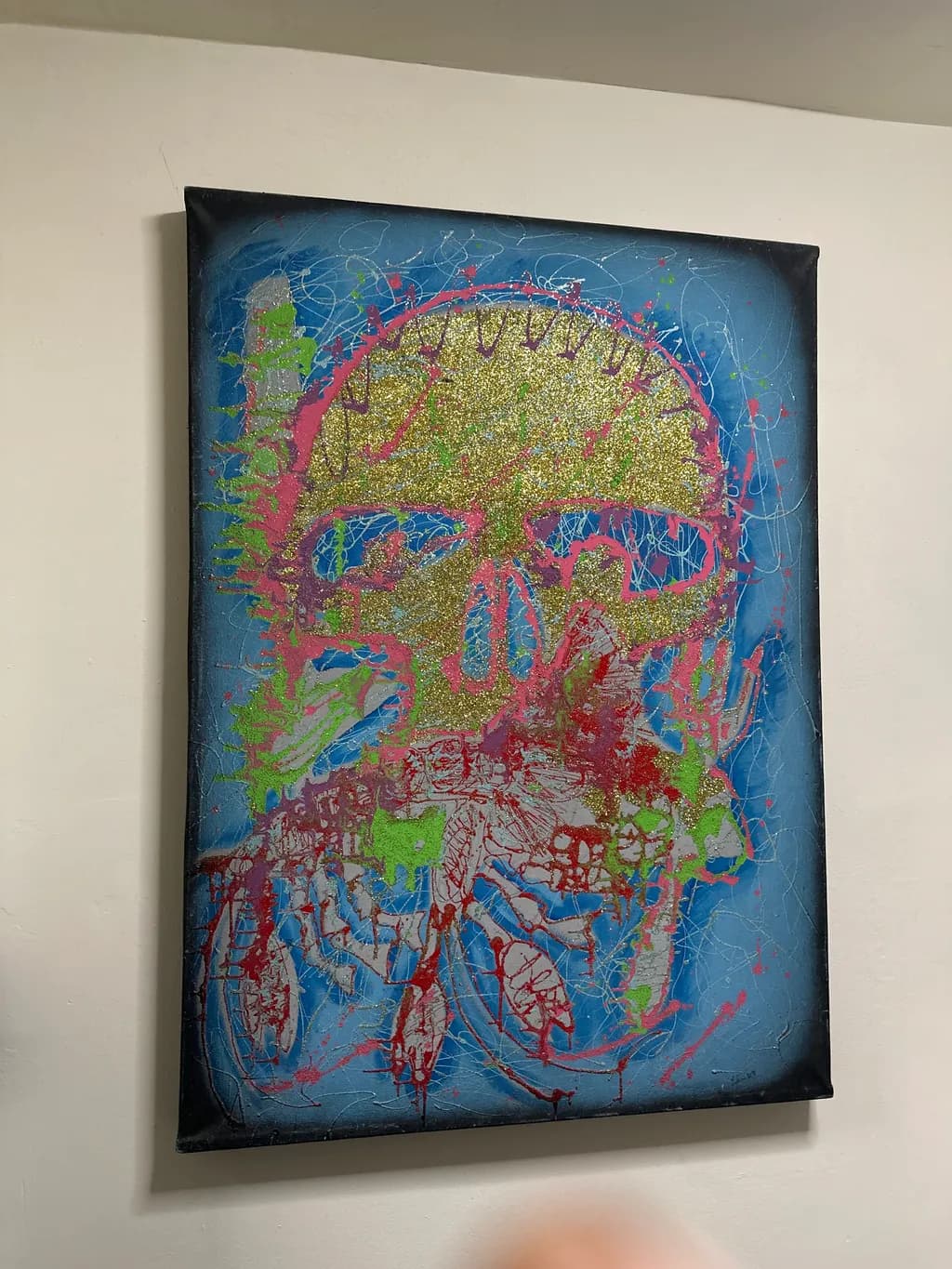 Glitter Skull Riot