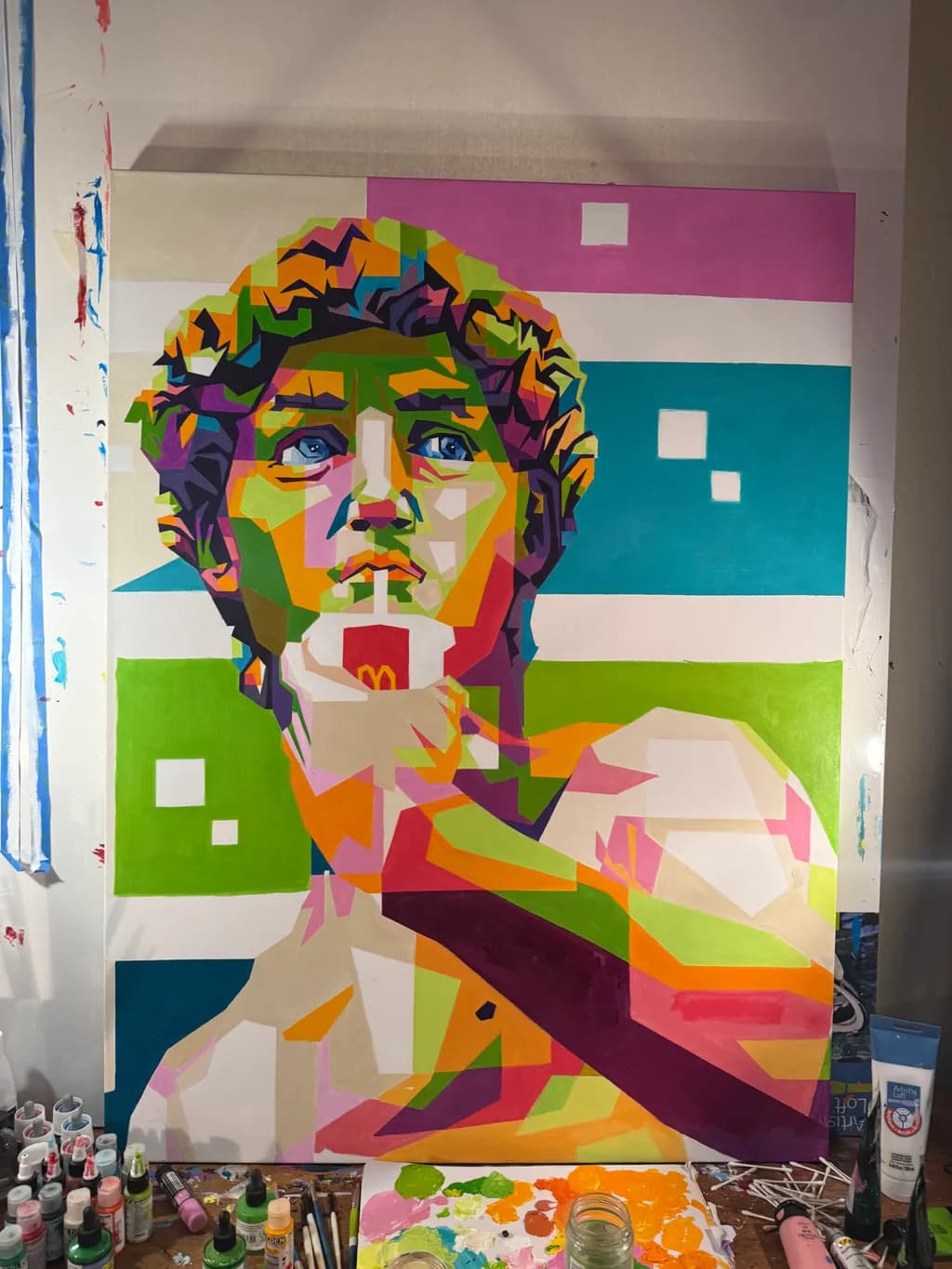 Pixelated David Remix