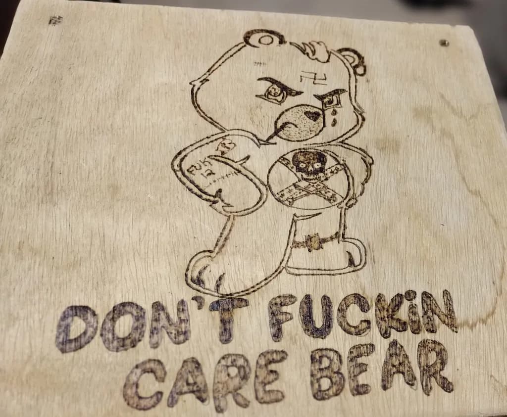 Rebel Care Bear