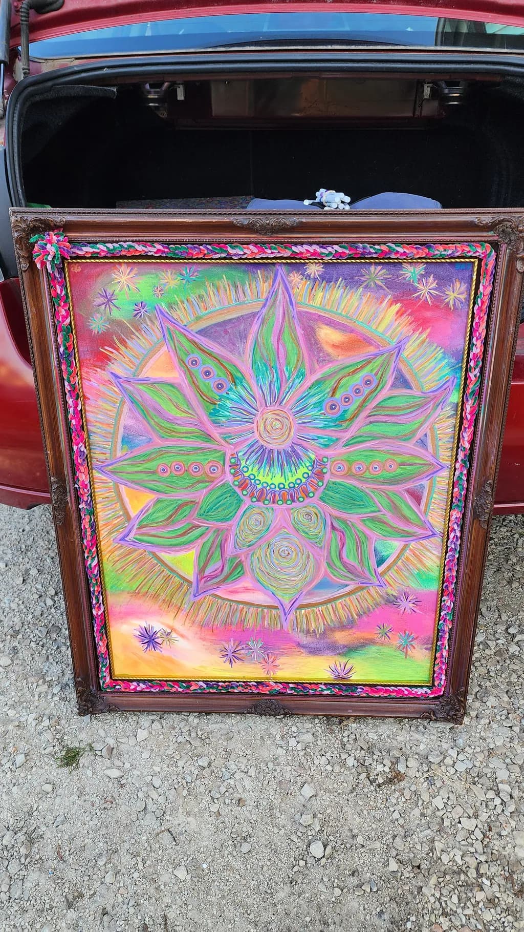 Radiant Mandala Burst