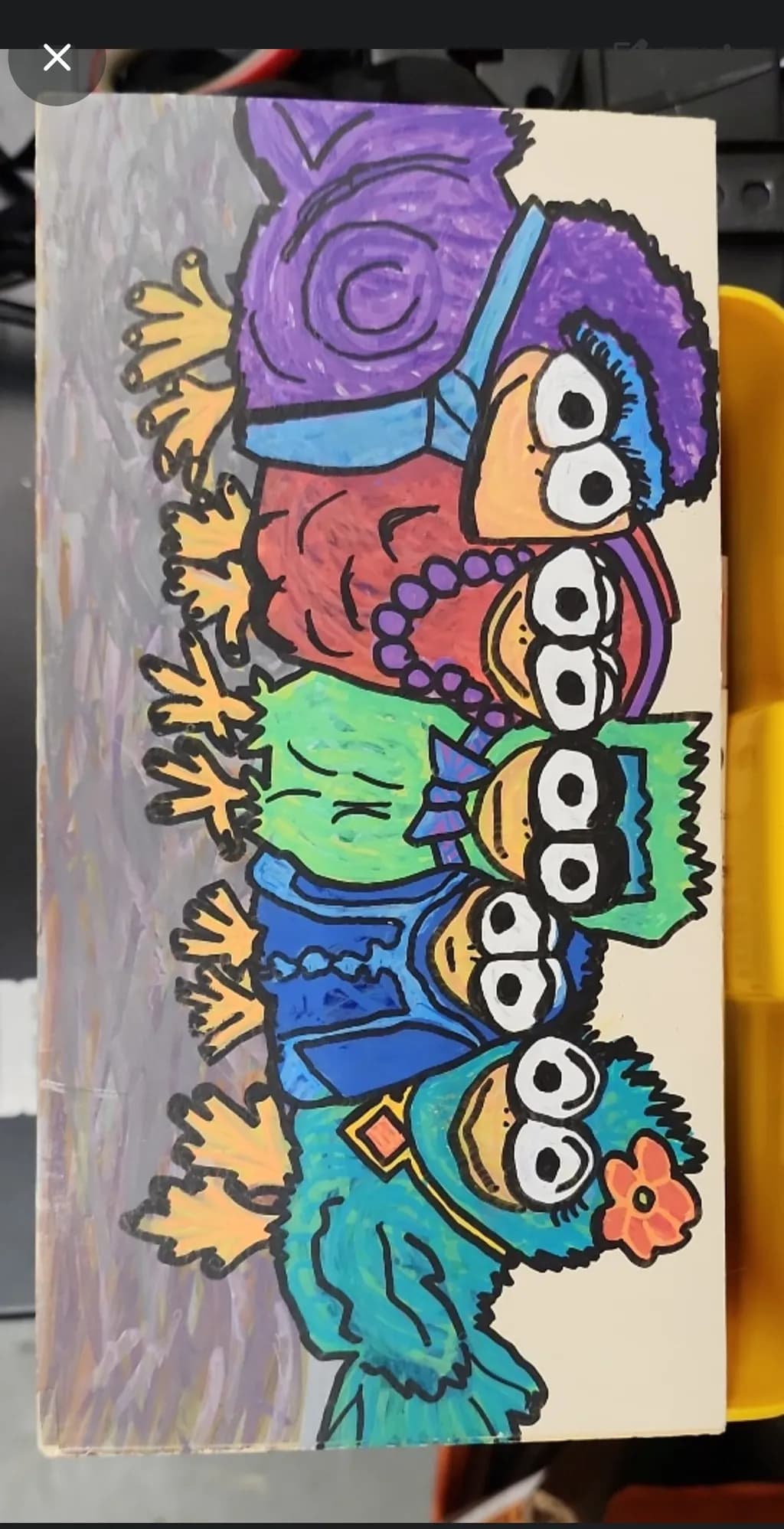 Colorful Quirky Flock