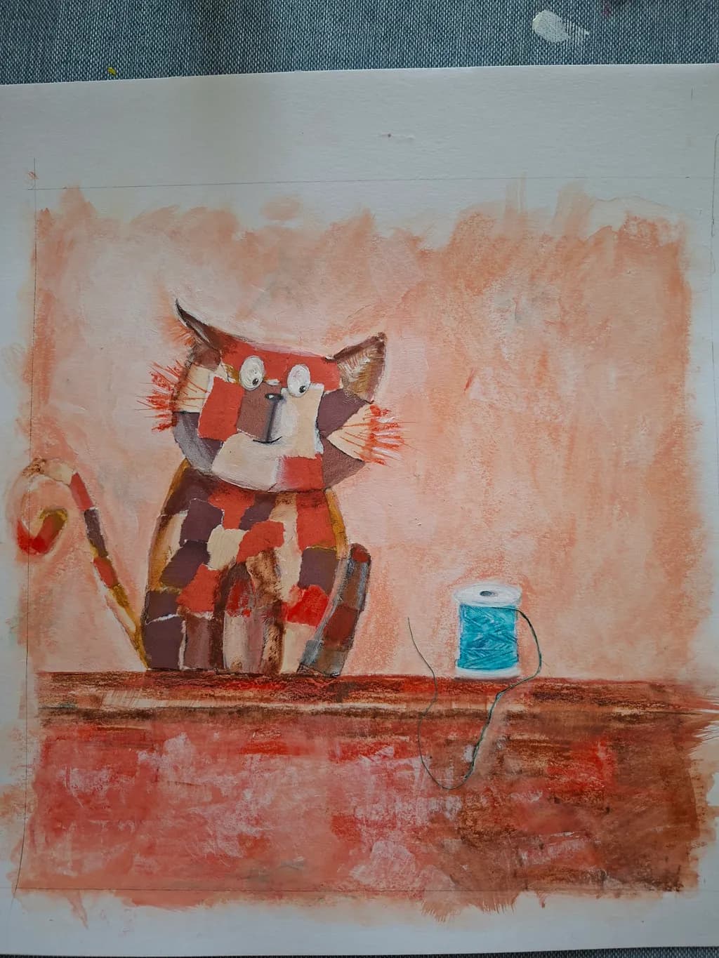 Patchwork Cat