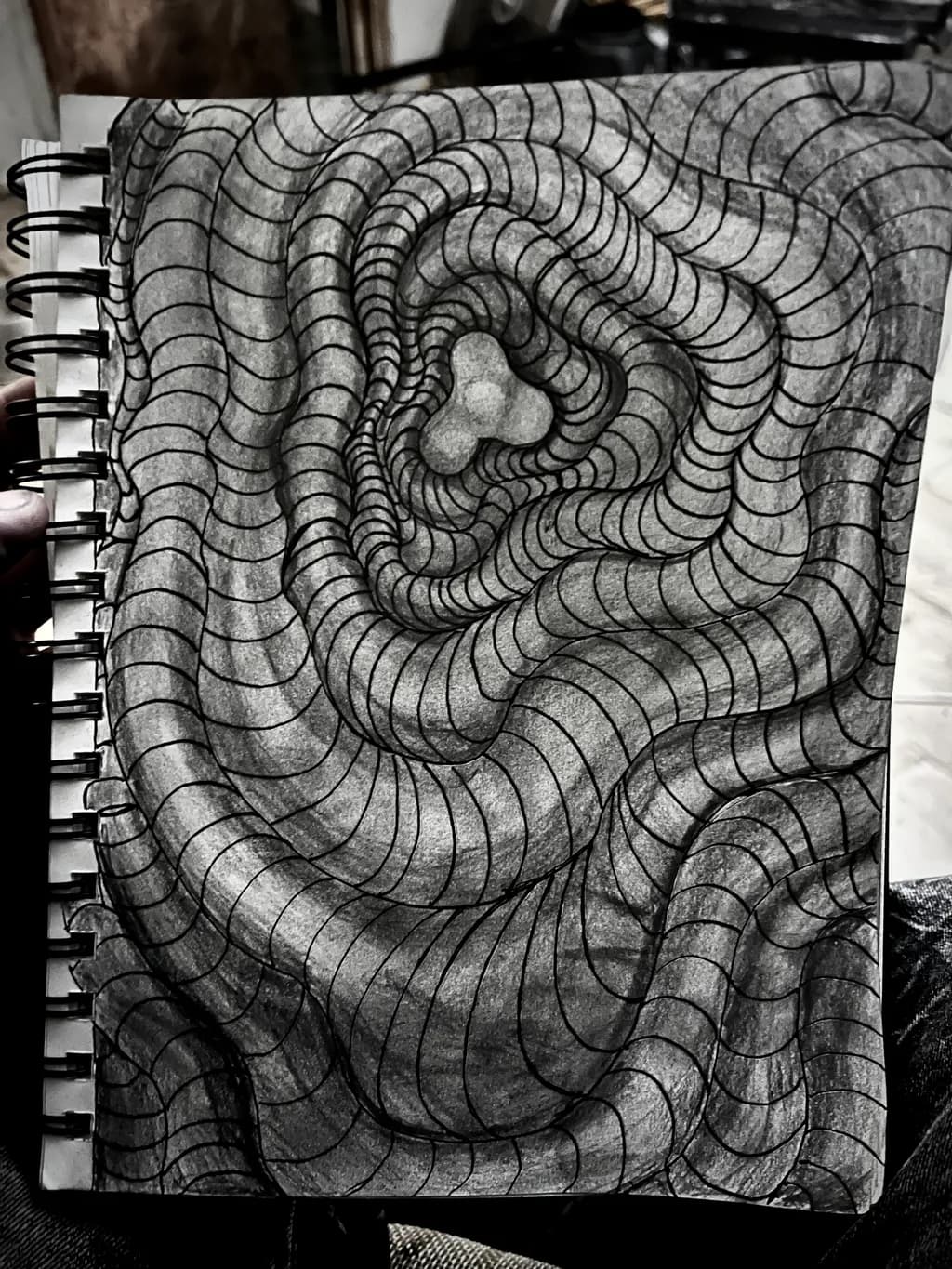 Curved Vortex