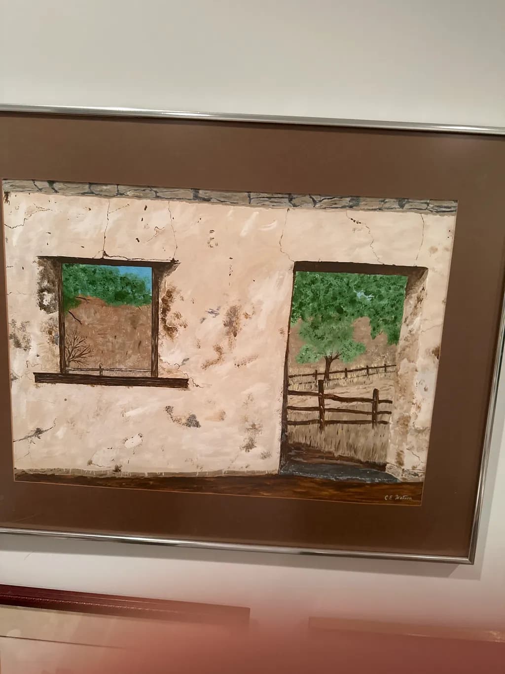 Rustic Window View