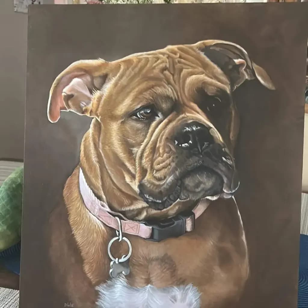 Pensive Pup Portrait