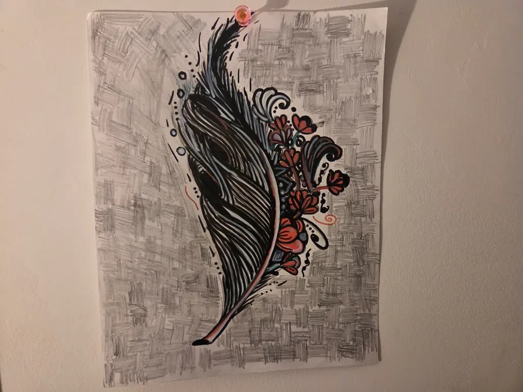 Floral Feather Fusion