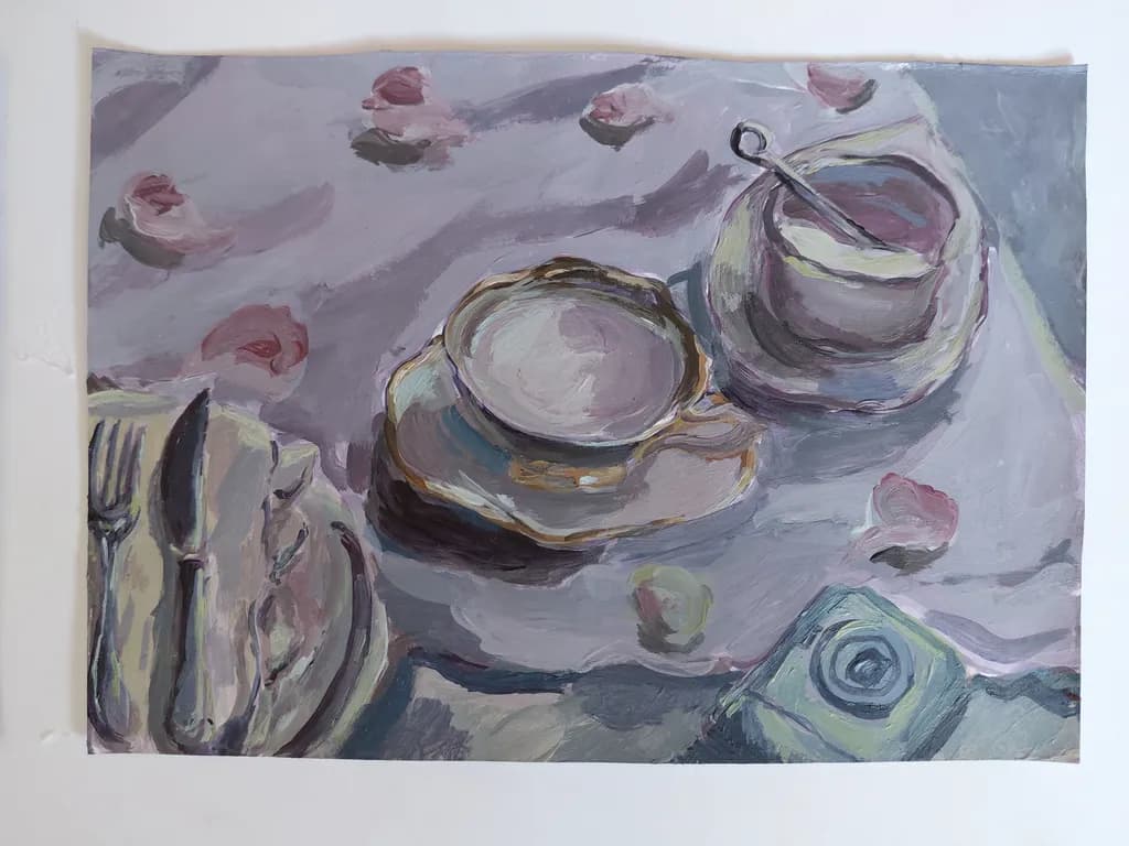 Tea Time Still Life