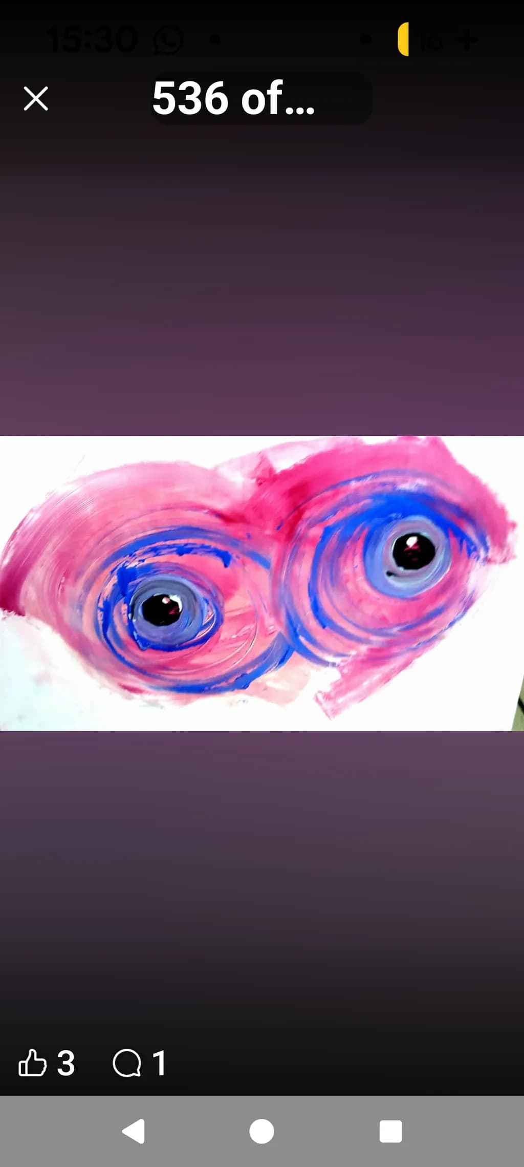 Pink Spiral Eyes
