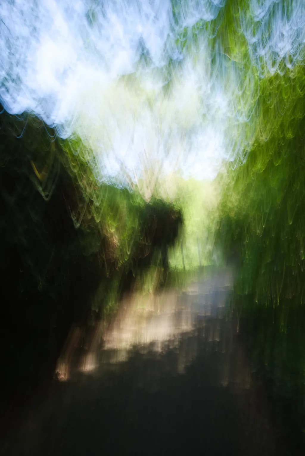Blurred Pathway