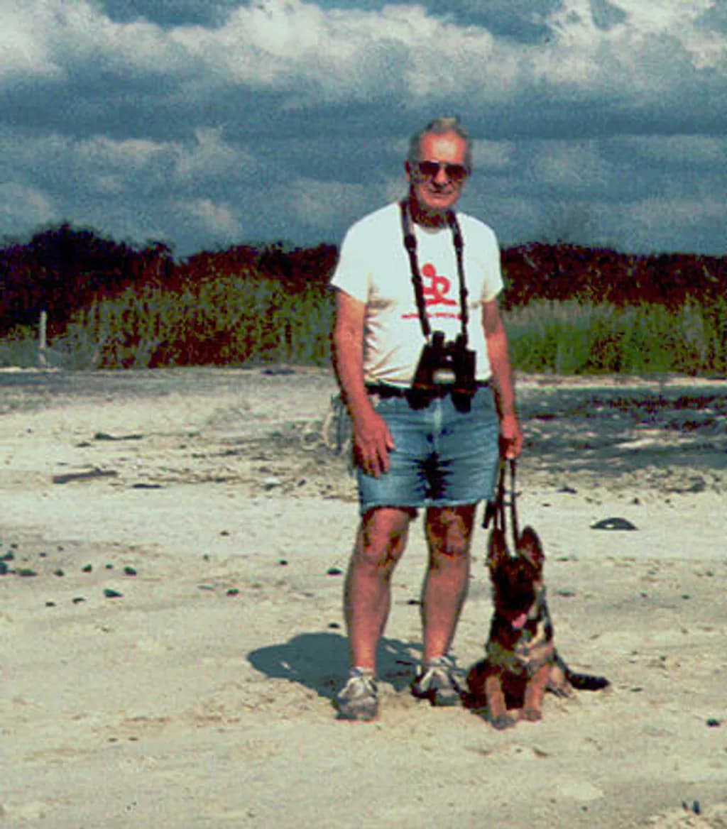 My Dad @ Cape May Beach