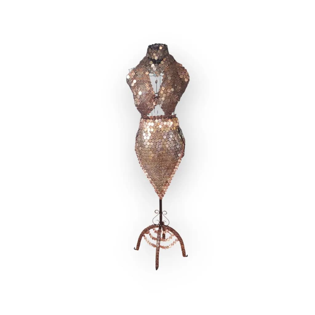 Copper Scale Dressform