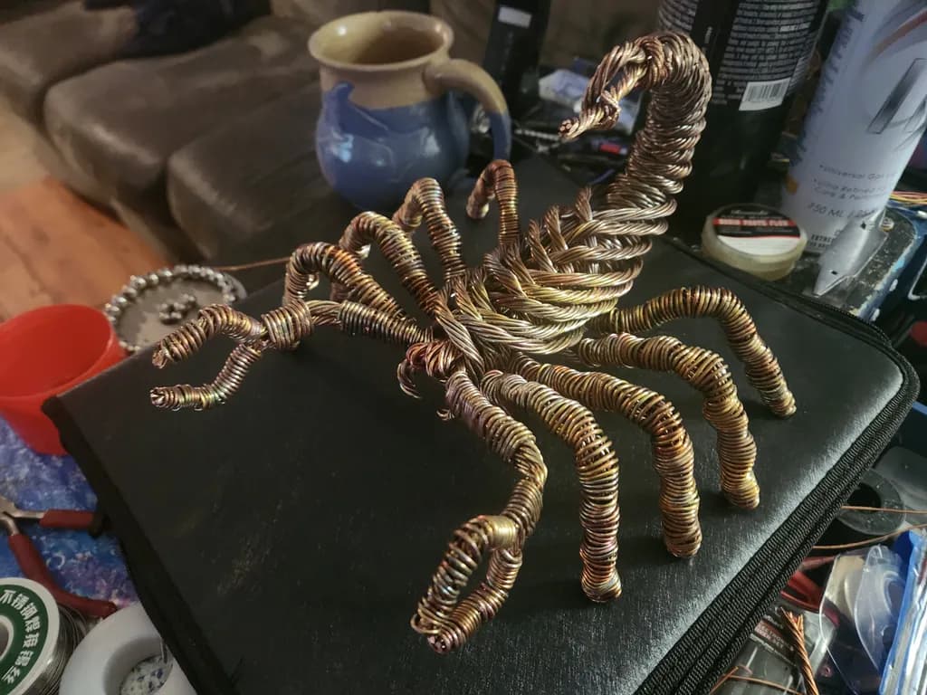 Copper Wire Scorpion