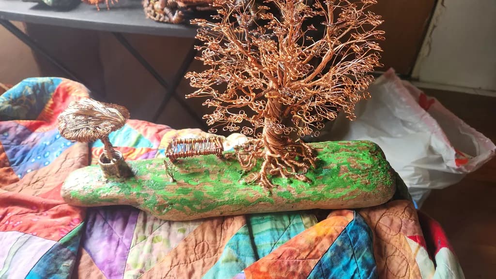 Copper Grove Sculpture