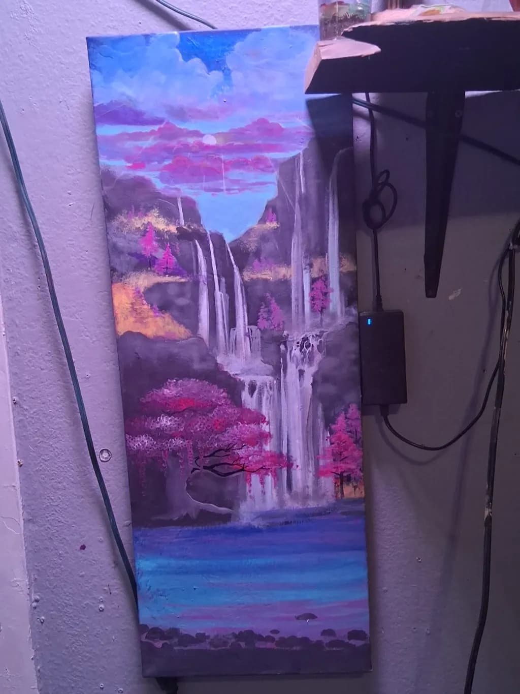 Crimson Cascade