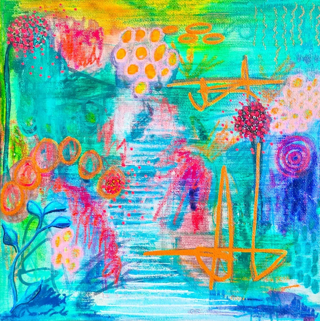 Abstract Garden Rhythm