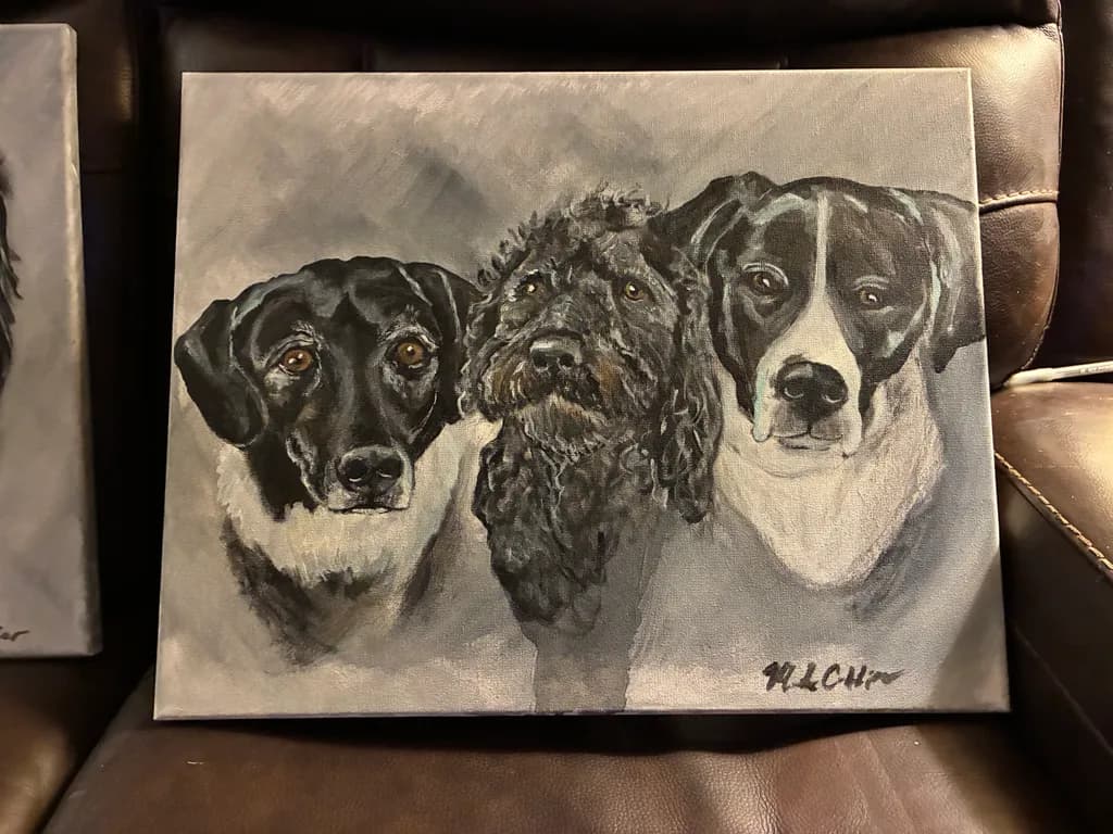 Trio in Gray
