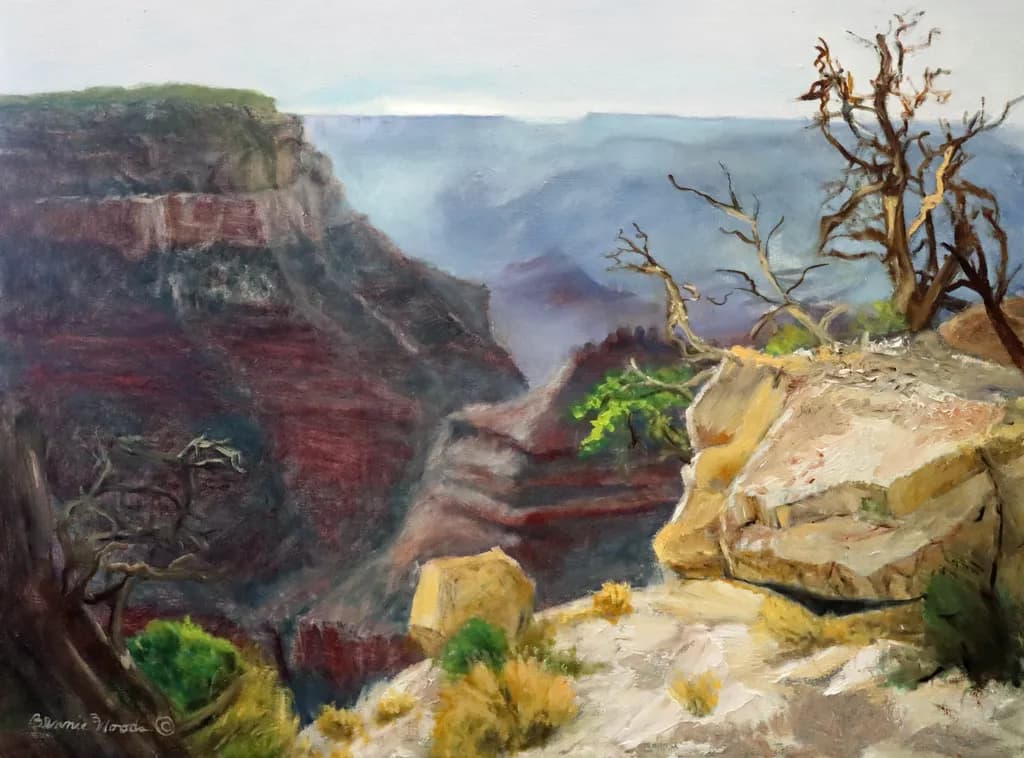 Behind the Canyon Rocks