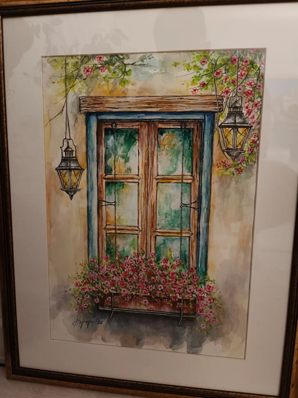 Rustic Window Blooms