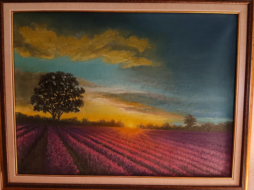 Lavender Sunset