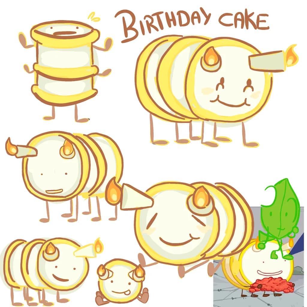 Birthday Cake from ORBIT doodles