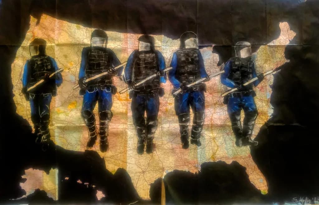 Riot Enforced Borders