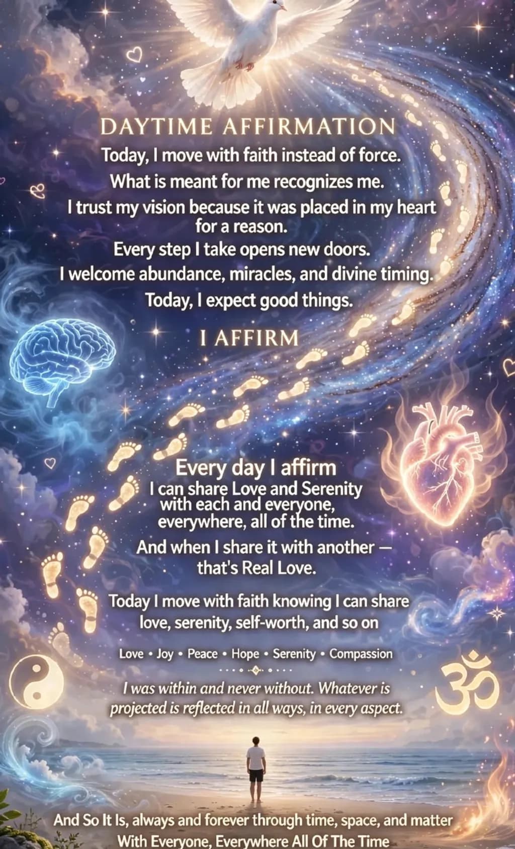 Screenshot Affirmation Journey