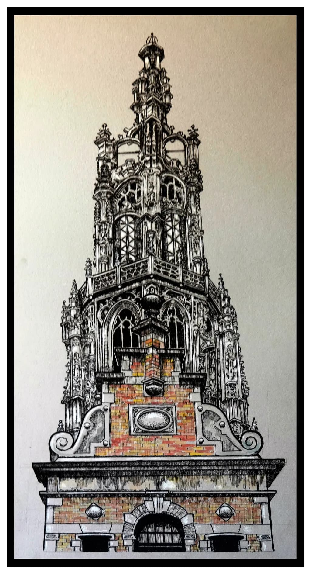 Gothic Tower Detail