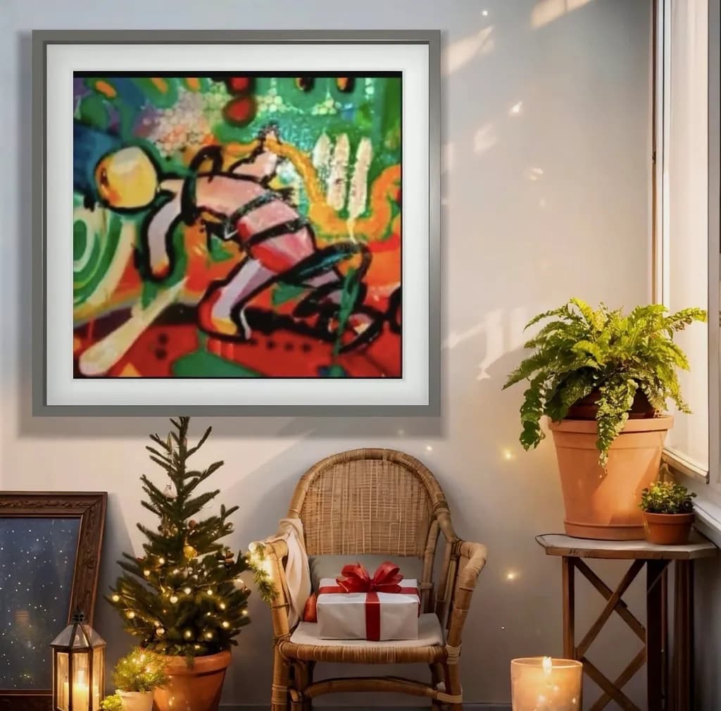 Abstract Plant Vibrance
