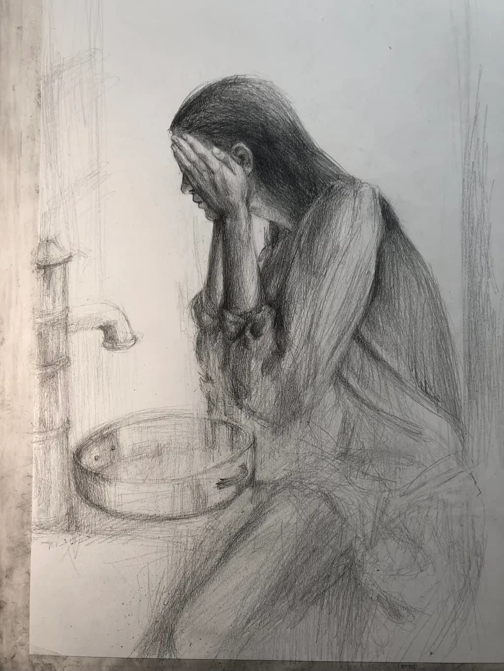 Woman in Grief