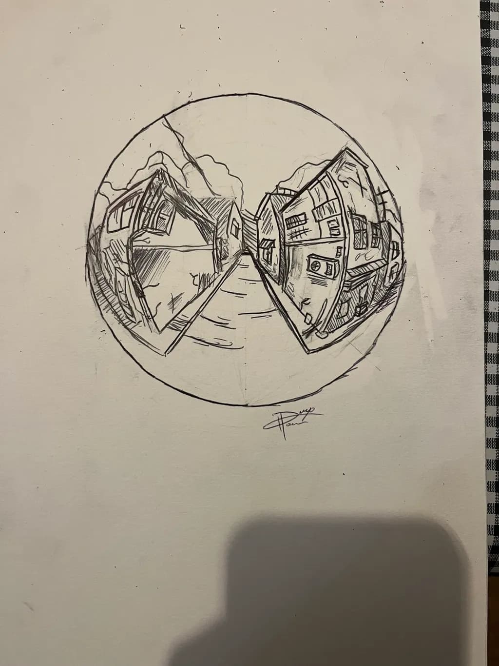 Distorted Alleyway