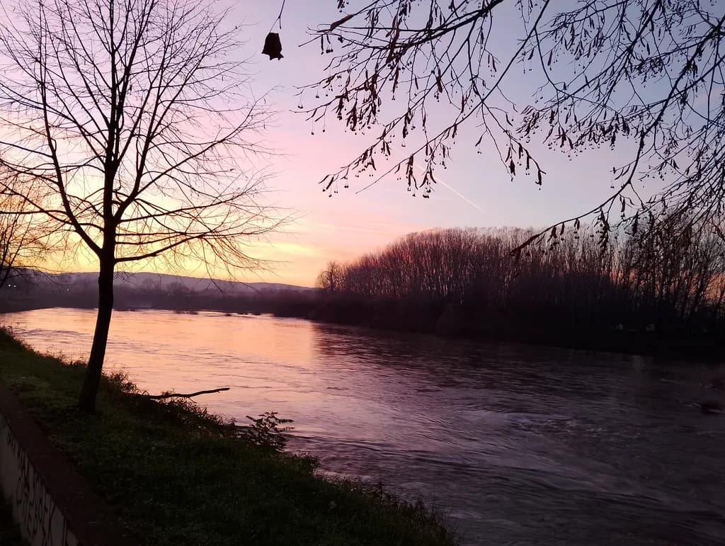 Riverbank Dusk